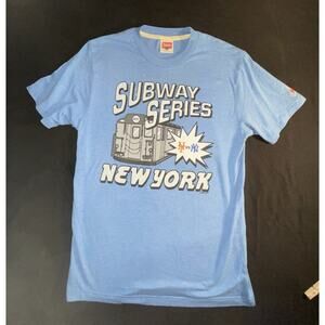 Homage New York Yankees vs. New York Mets Subway Series T-Shirt Small